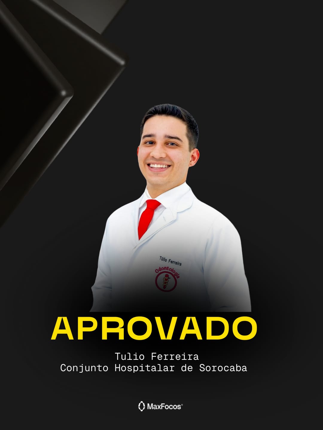 Aluno aprovado no ENARE